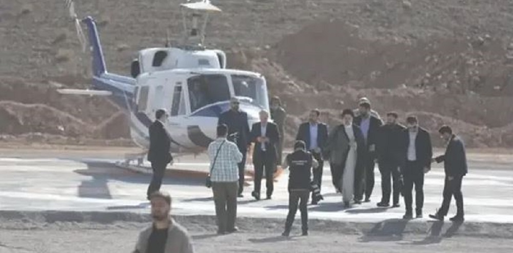 इरानी राष्ट्रपतिको हेलिकोप्टर दुर्घटनामा  मृत्यु